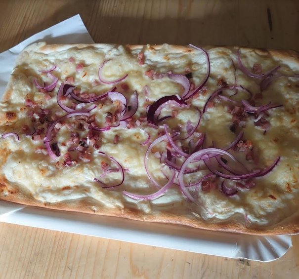 Flammkuchen vegetarisch